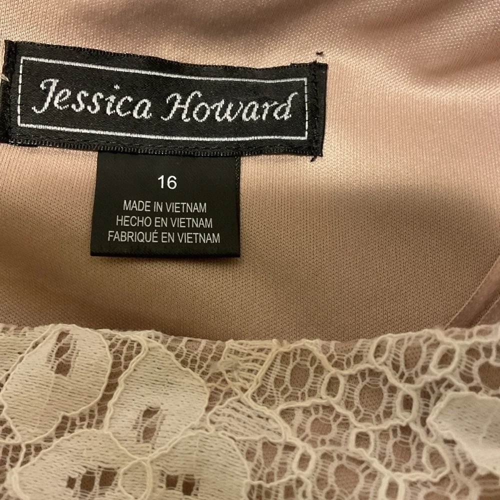 Jessica Howard Lace Dress ‎ Size 16.   k47
